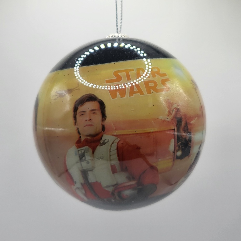 Hallmark Star Wars Ornament Finn Rey C-3PO R2-D2 Christmas‎ Ball Disney